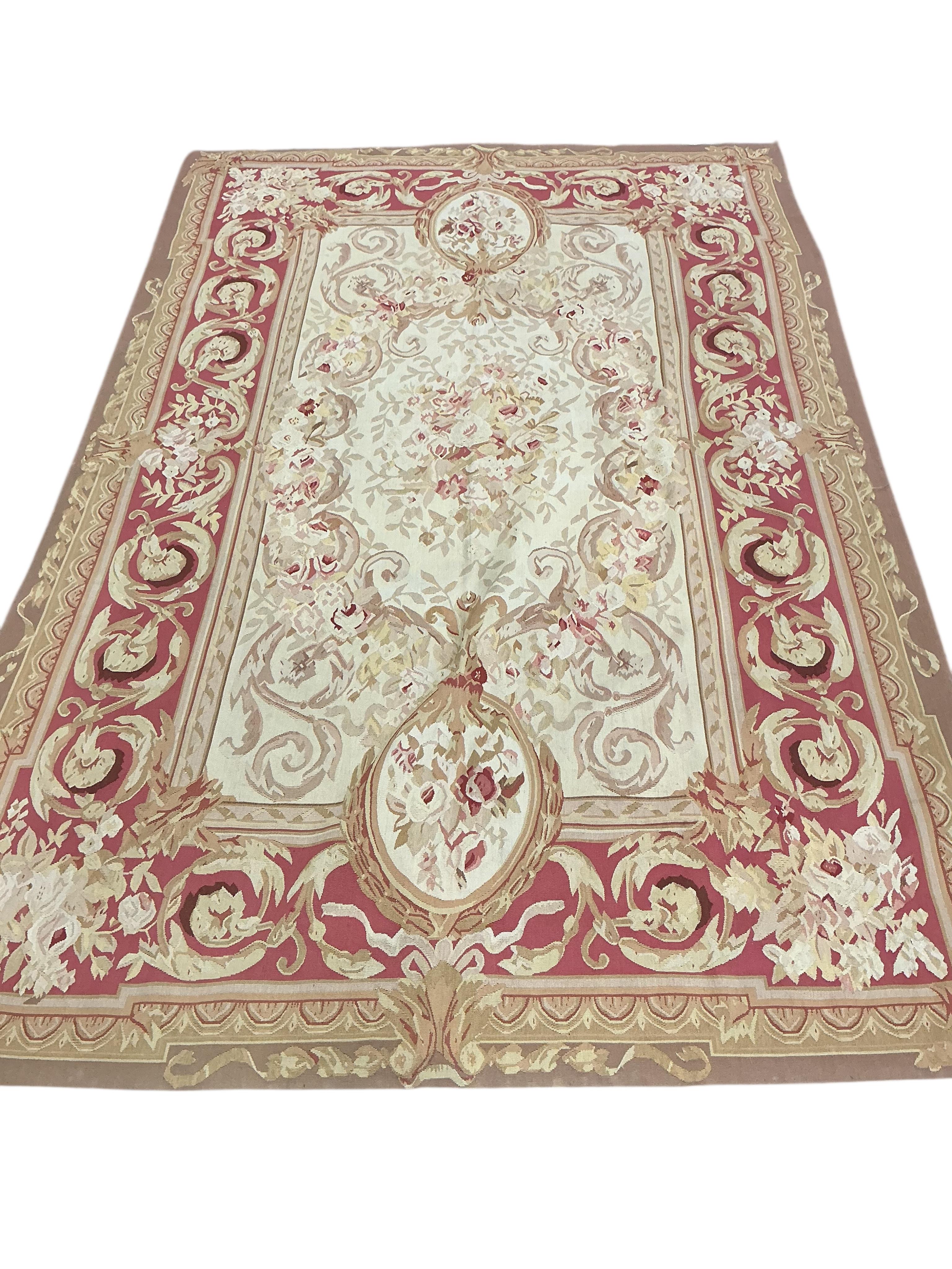 An Aubusson style carpet, 277 x 180cm